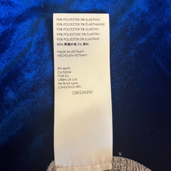 NWT Anthropologie Nadia Shimmer Halter Top S - Picture 5 of 6